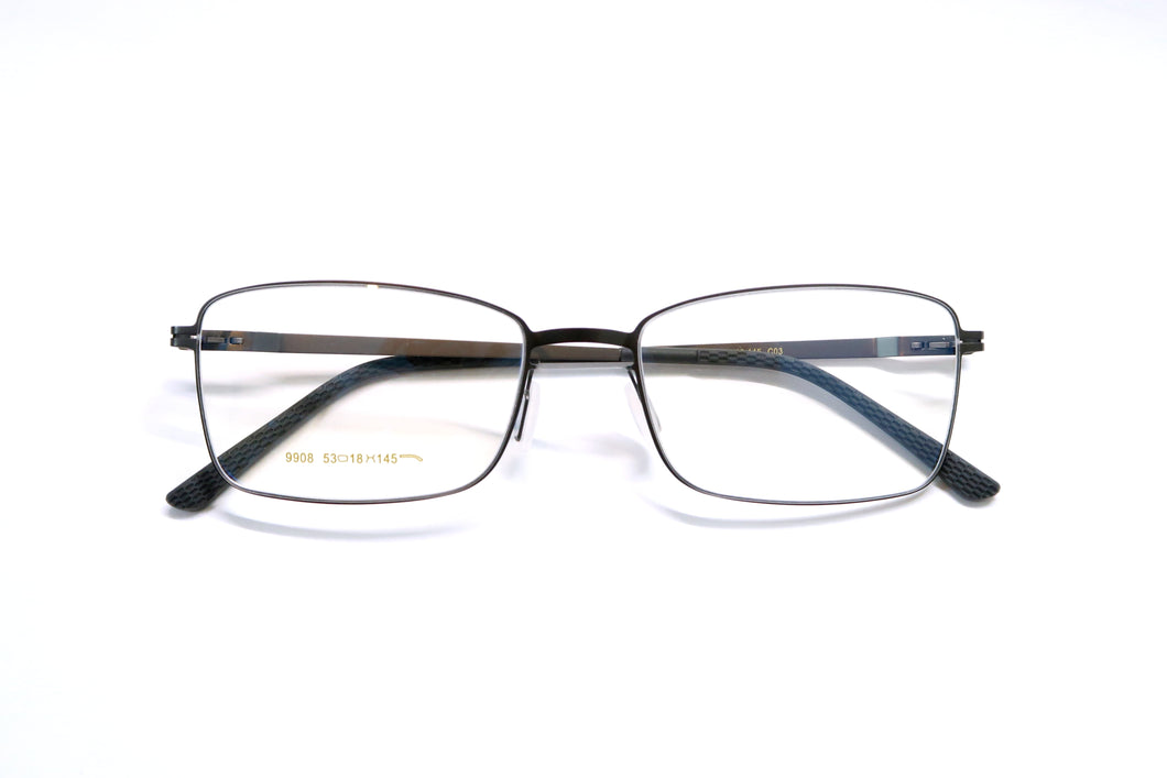 光學眼鏡框 - 9908 薄鋼式