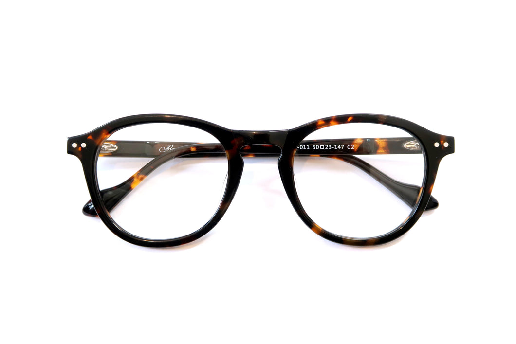 光學眼鏡框 - NN011 板材式 深玳瑁