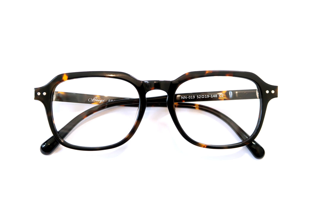 光學眼鏡框 - NN019 板材式 深玳瑁