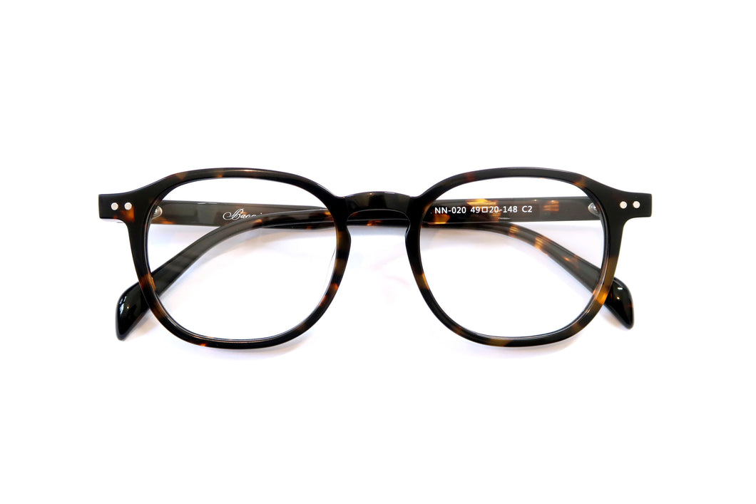 光學眼鏡框 - NN020 板材式 深玳瑁