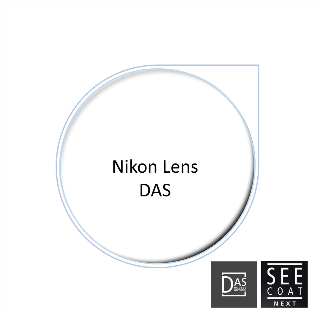 Nikon - 雙非球面鏡片 DAS - SeeCoat NEXT (日本訂製)