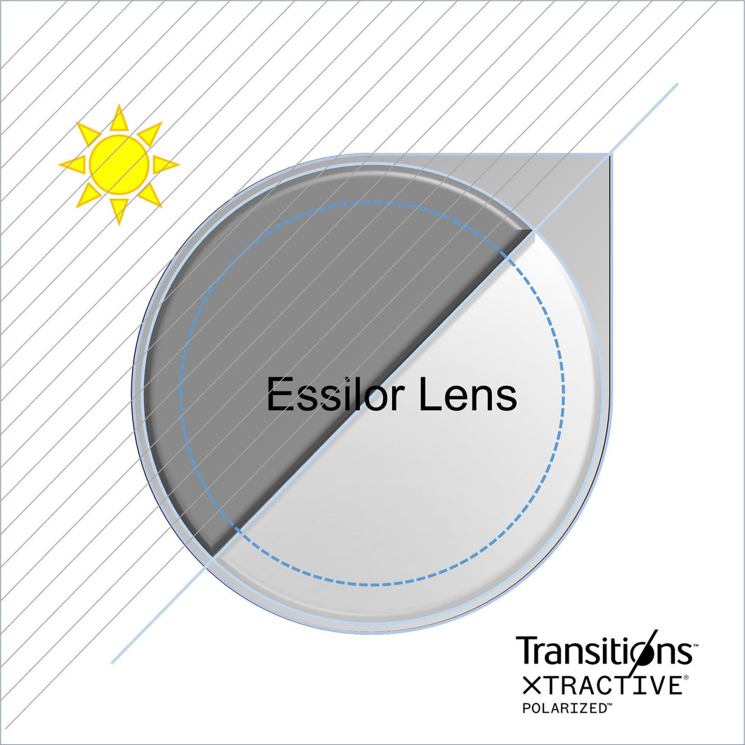 Essilor - 全視線Xtractive Polar 變色鏡片 (訂製)