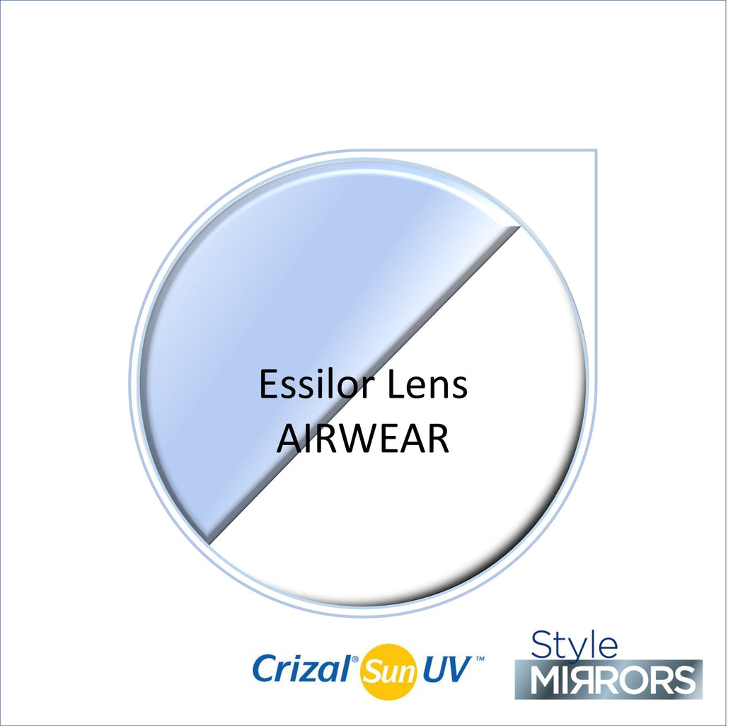 Essilor - AIRWEAR 全視線 Style Mirrors 變色鏡片 (訂製)