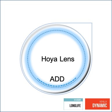 Hoya - 非球面防藍光漸進鏡片 Full Control (Dynamic Premium (訂製)