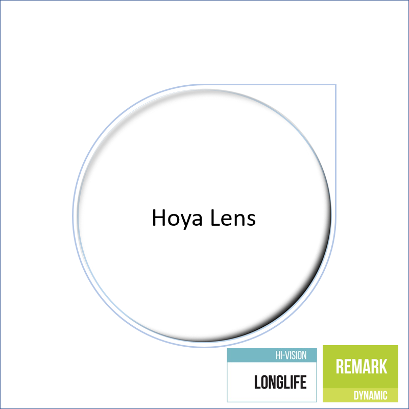 Hoya - 非球面抗疲勞鏡片HVLL UVC (Remark Dynamic) (訂製)
