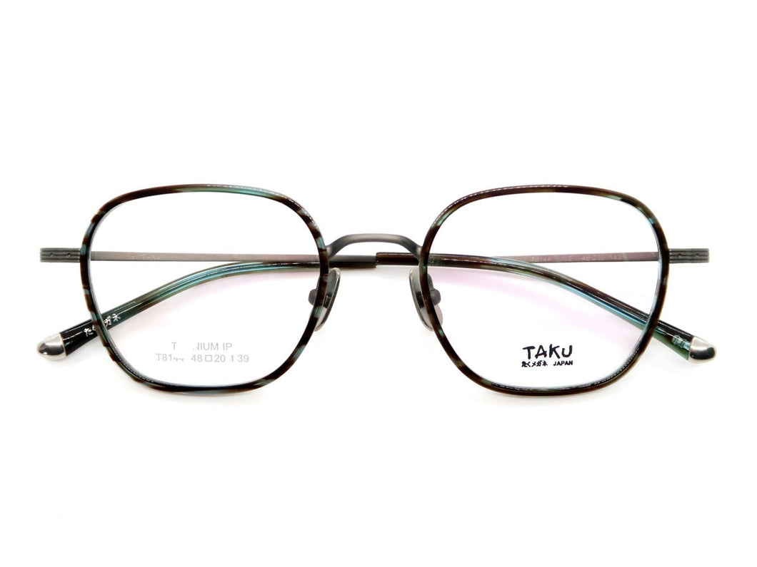 Taku 眼鏡 - T8144（玳瑁綠色）