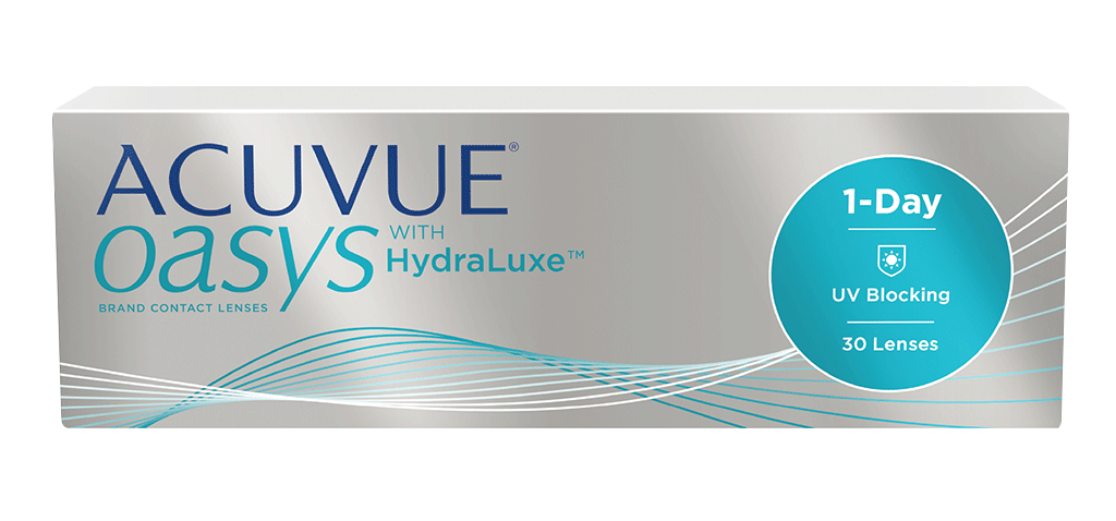 ACUVUE® OASYS 1-Day with HydraLuxe™